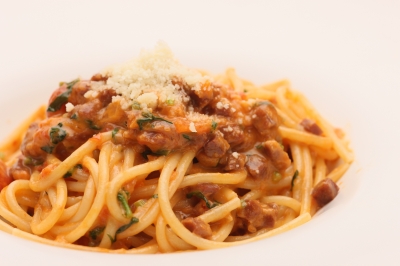 ラグーのパスタ